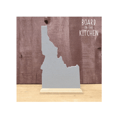 IDAHO Cutting Board, Fun State Shaped Gifts